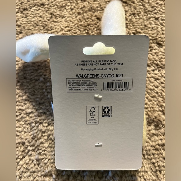 NWT My First Easter Happy Go Fluffy Baby Rattle - Picture 3 of 4